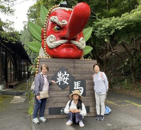 レイキの生徒さんたちと鞍馬山へ