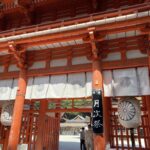 お１日お参りに行きました