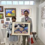 アーティスト藤本せんべぇ伸樹さんの作品展