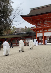 下鴨神社へ朔日参り