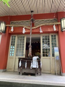 6月の月次祭は大阪の産湯稲荷神社さんにて