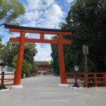 今朝の下鴨神社と河合神社